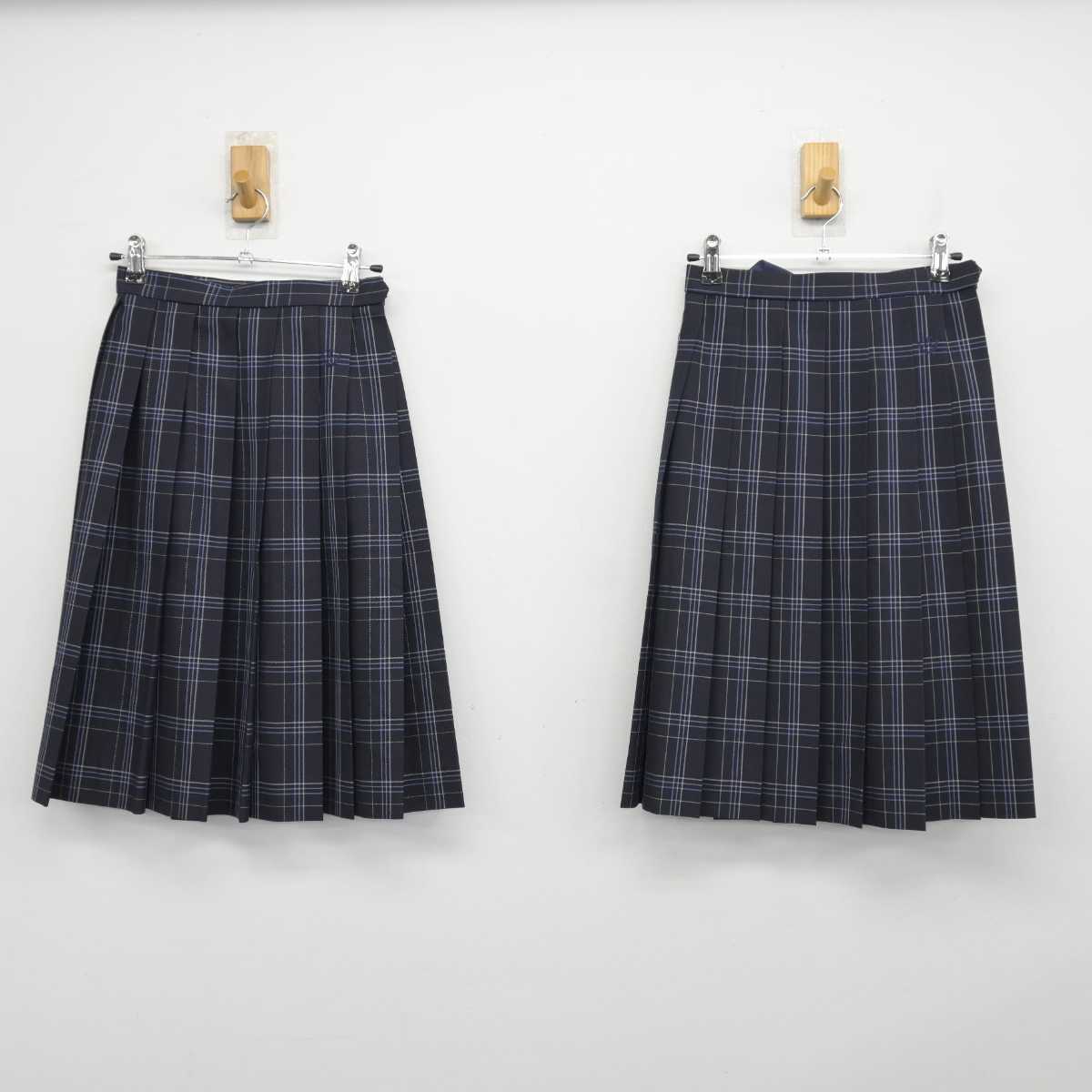 【中古】千葉県 柏高等学校 女子制服 3点 (ブレザー・スカート・スカート) sf047706