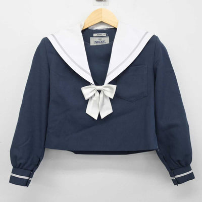 【中古】愛知県 西春高等学校 女子制服 3点 (セーラー服・スカート) sf047708