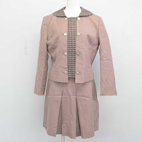 中古制服】大阪府 四條畷学園中学校 女子制服 5点（ブレザー・シャツ