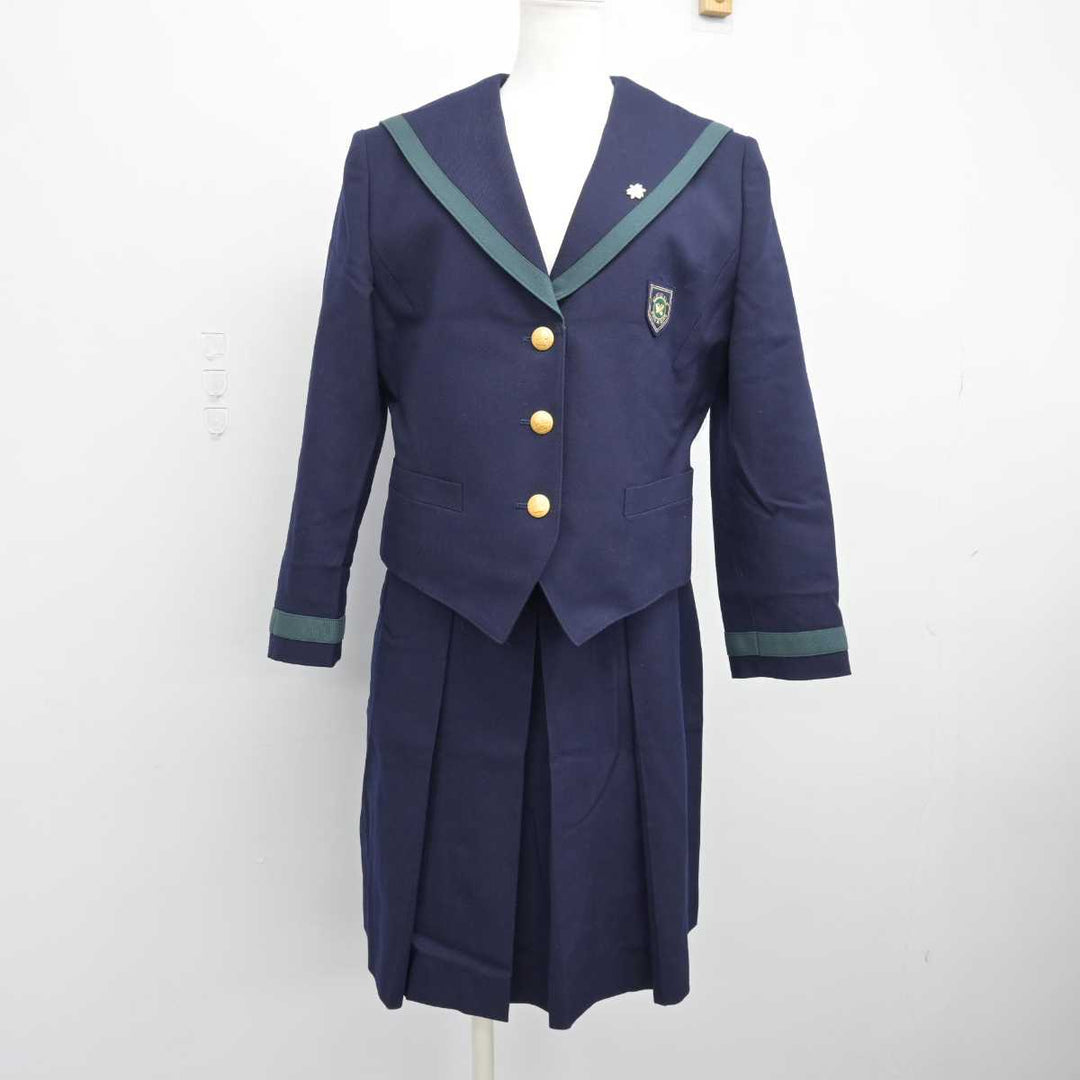 【中古】岐阜県 岐阜女子高等学校/旧制服 女子制服 4点 (ブレザー・ベスト・スカート) sf047747 | 中古制服通販パレイド