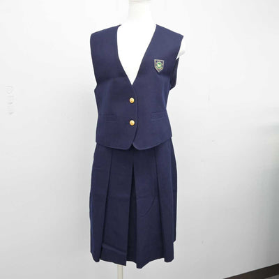 【中古】岐阜県 岐阜女子高等学校/旧制服 女子制服 4点 (ブレザー・ベスト・スカート) sf047747