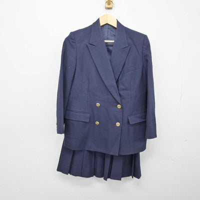 【中古】埼玉県 大宮開成高等学校 女子制服 2点 (ブレザー・スカート) sf047751