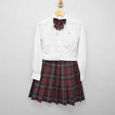 【中古】北海道 東海大学付属札幌高等学校 女子制服 3点 (シャツ・スカート) sf047752