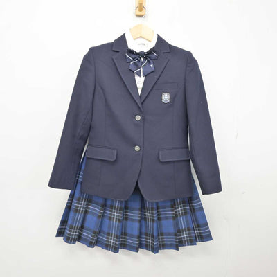 【中古】北海道 東海大学付属札幌高等学校 女子制服 4点 (ブレザー・シャツ・スカート) sf047757