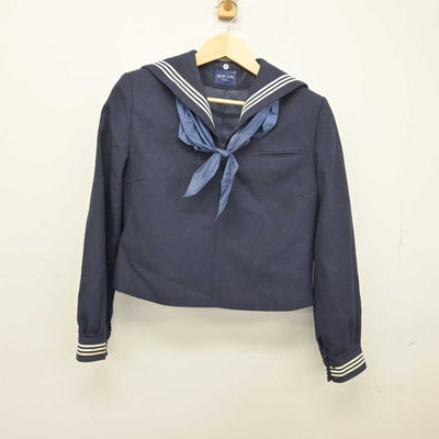 【中古】栃木県 栃木商業高等学校 女子制服 3点 (セーラー服・スカート) sf047762