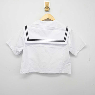 【中古】愛知県 愛西市立立田中学校 女子制服 2点 (セーラー服・スカート) sf047768