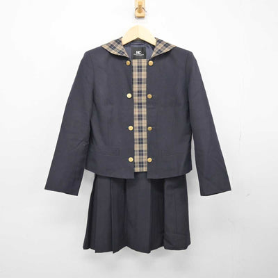 【中古】岡山県 明誠学院高等学校 女子制服 3点 (ブレザー・スカート) sf047787