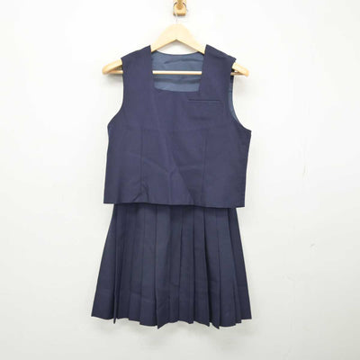 【中古】大阪府 豊中市立第六中学校 女子制服 3点 (ブレザー・ベスト・スカート) sf047792