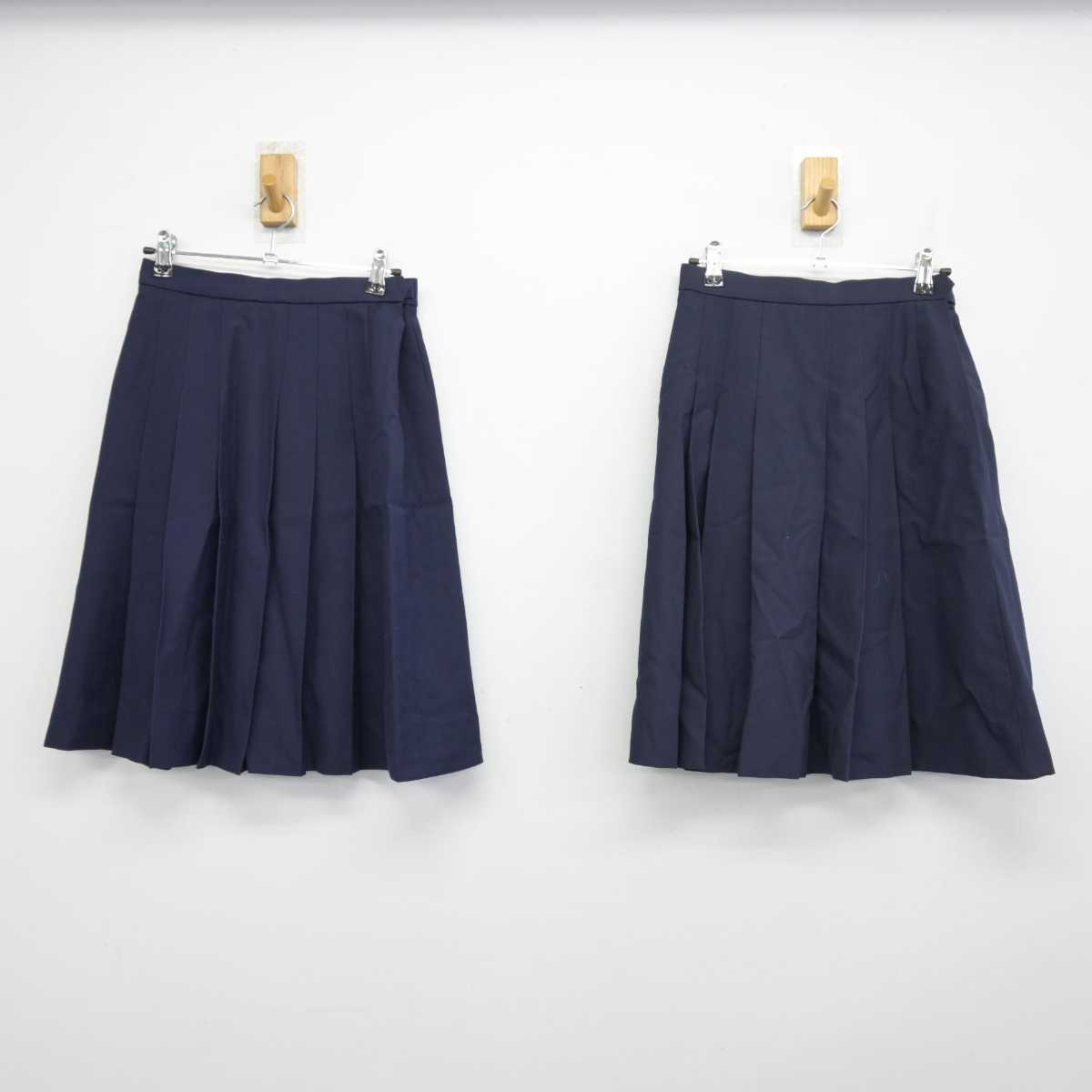 【中古】東京都 日本大学豊山女子高等学校 女子制服 2点 (スカート) sf047808