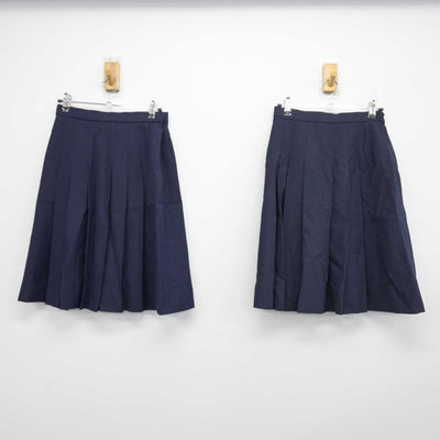 【中古】東京都 日本大学豊山女子高等学校 女子制服 2点 (スカート) sf047808