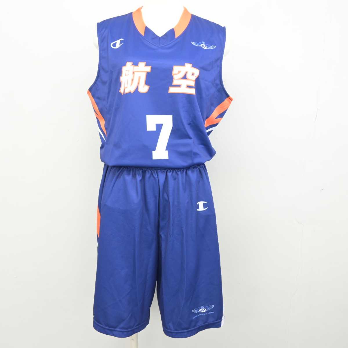 【中古】石川県 日本航空高等学校/バスケットボール部ユニフォーム 女子制服 2点 (部活ユニフォーム 上・部活ユニフォーム 下) sf047826