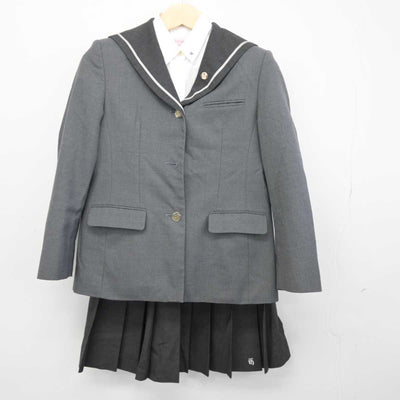 【中古】埼玉県 岩槻北陵高等学校 女子制服 4点 (ブレザー・シャツ・スカート) sf047830