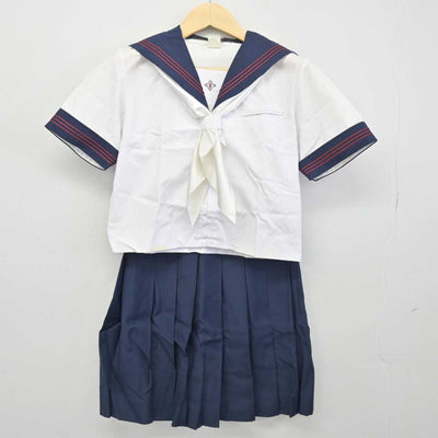 【中古】東京都 日本大学豊山女子中学校/旧制服 女子制服 3点 (セーラー服・スカート) sf047838