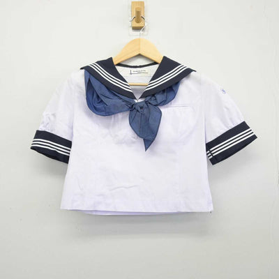 【中古】栃木県 栃木女子高等学校 女子制服 3点 (セーラー服・スカート) sf047841