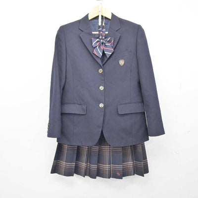 【中古】千葉県 柏の葉高等学校 女子制服 3点 (ブレザー・スカート) sf047843