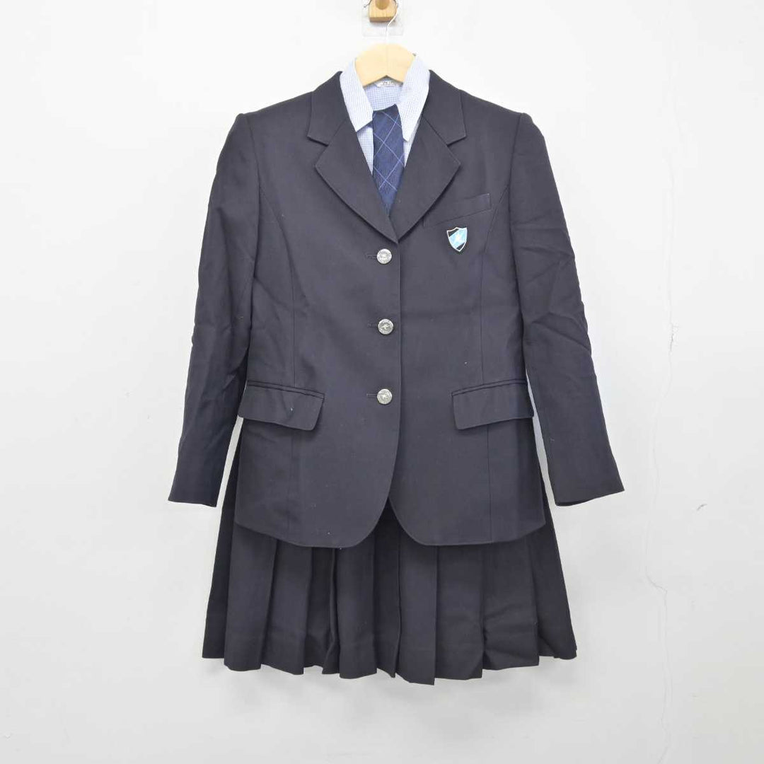 【中古】北海道 札幌清田高等学校 女子制服 4点 (ブレザー・シャツ・スカート) sf047847 | 中古制服通販パレイド