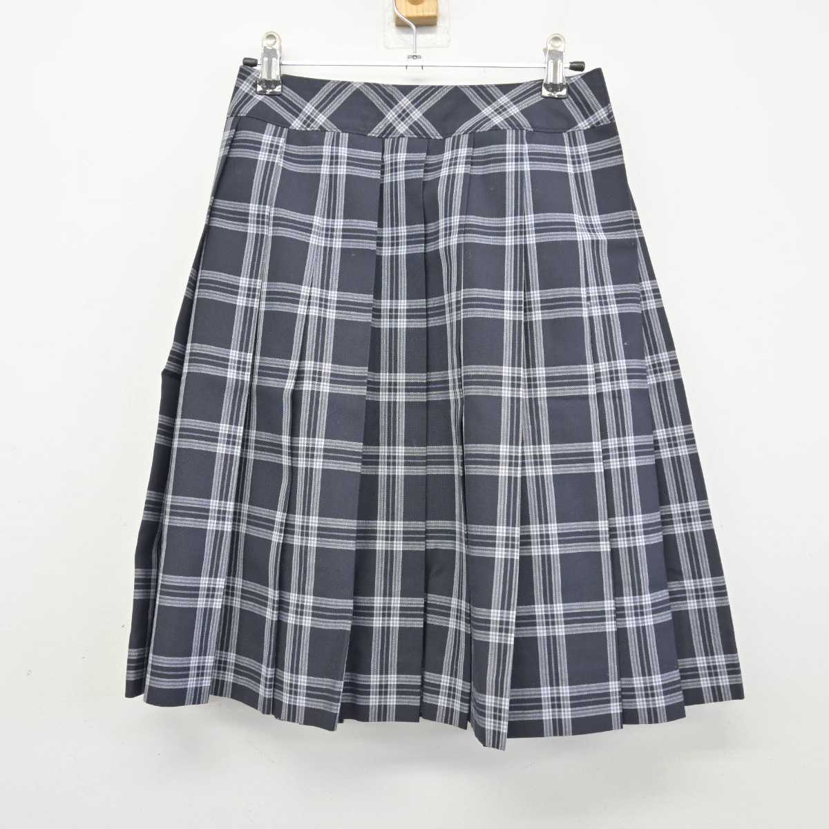 【中古】北海道 札幌清田高等学校 女子制服 3点 (シャツ・スカート) sf047849