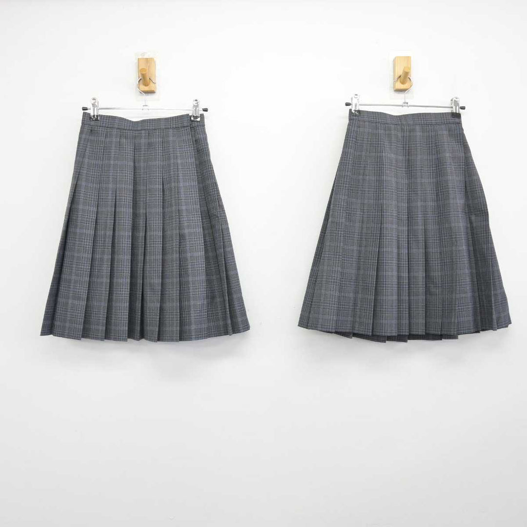 【中古】神奈川県 岡村中学校 女子制服 4点 (ブレザー・スカート) sf047862