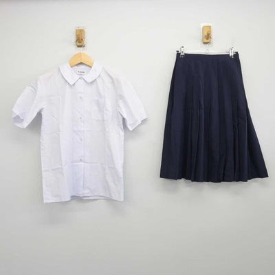 【中古】埼玉県 越谷市立光陽中学校 女子制服 2点 (シャツ・スカート) sf047866