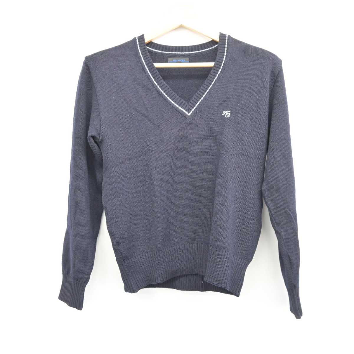 【中古】大阪府 東大谷高等学校 女子制服 3点 (ニット・シャツ) sf047869