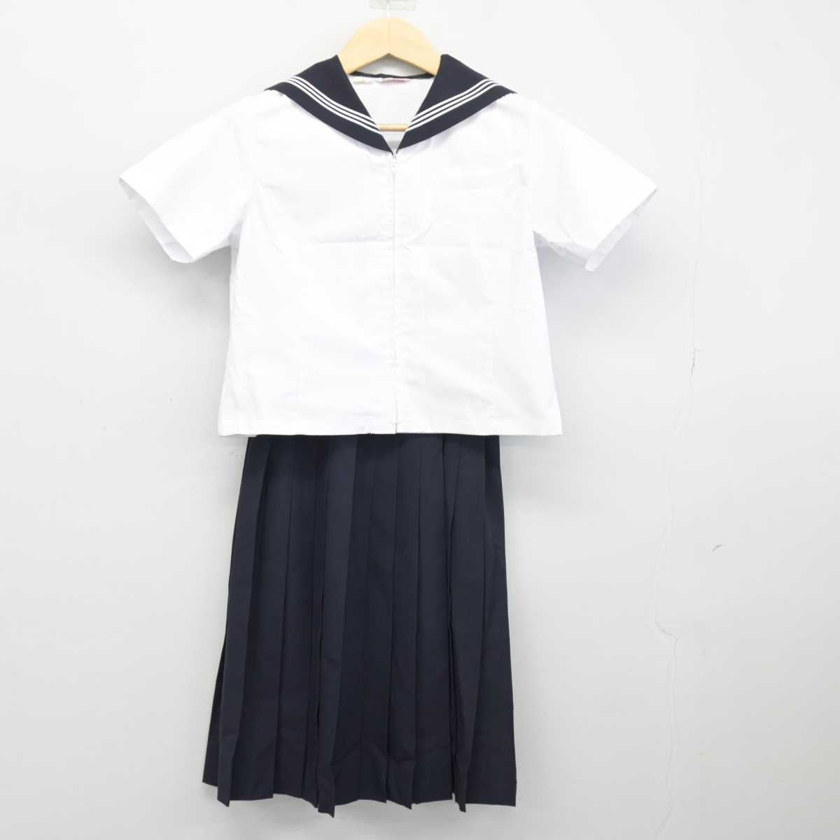 【中古】東京都 佼成学園女子高等学校 女子制服 3点 (セーラー服・スカート) sf047878