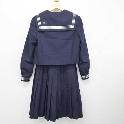 【中古】鳥取県 境高等学校 女子制服 4点 (セーラー服・スカート) sf047882