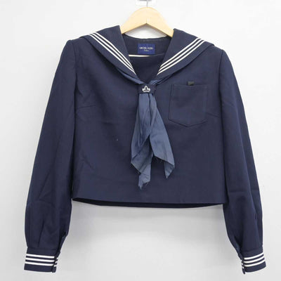 【中古】鳥取県 境高等学校 女子制服 4点 (セーラー服・スカート) sf047882