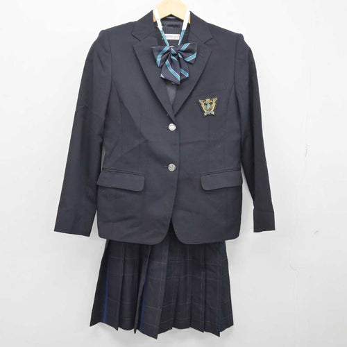 中古】東京都 砂川高等学校 女子制服 4点 (ブレザー・スカート