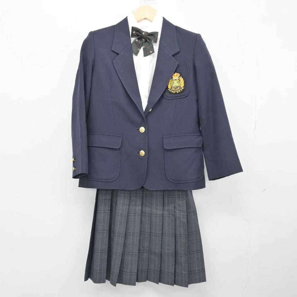 中古】静岡県 袋井商業高等学校 女子制服 5点 (ブレザー・シャツ・スカート) sf047891 | 中古制服通販パレイド