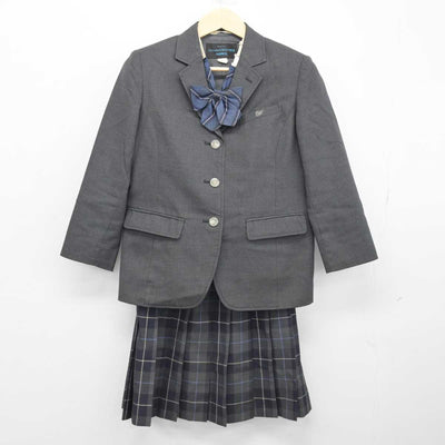 【中古】三重県 四日市南高等学校 女子制服 3点 (ブレザー・スカート) sf047894