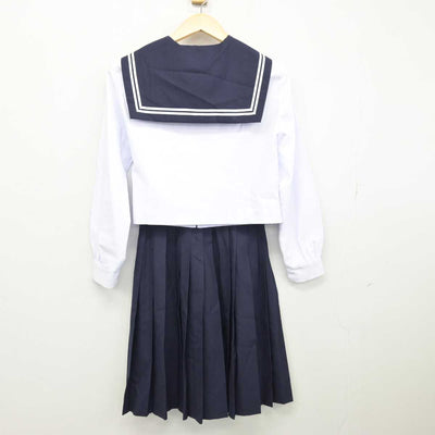 【中古】愛知県 横須賀高等学校 女子制服 3点 (セーラー服・スカート) sf047897