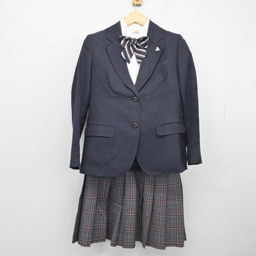 福島県 尚志高等学校 女子制服 6点ブレザー・シャツ