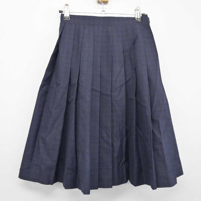 【中古】福岡県 福岡市内中学新標準服 女子制服 5点 (ブレザー・シャツ・ニットベスト・スカート) sf047914