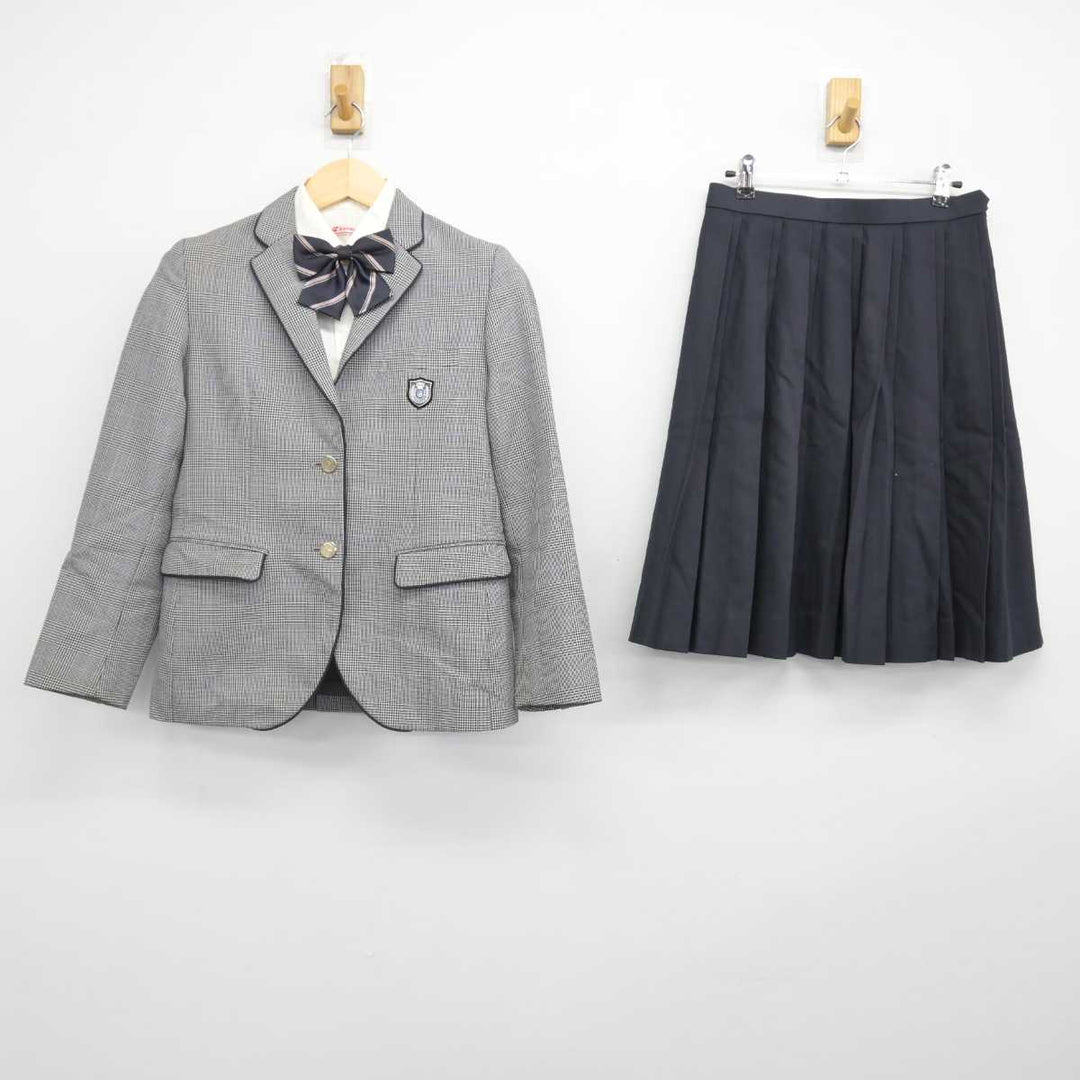 【中古】三重県 津田学園高等学校 女子制服 5点 (ブレザー・シャツ・スカート) sf047921 | 中古制服通販パレイド