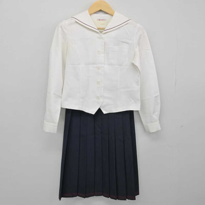 【中古】静岡県 浜松開誠館高等学校 女子制服 2点 (セーラー服・スカート) sf047927