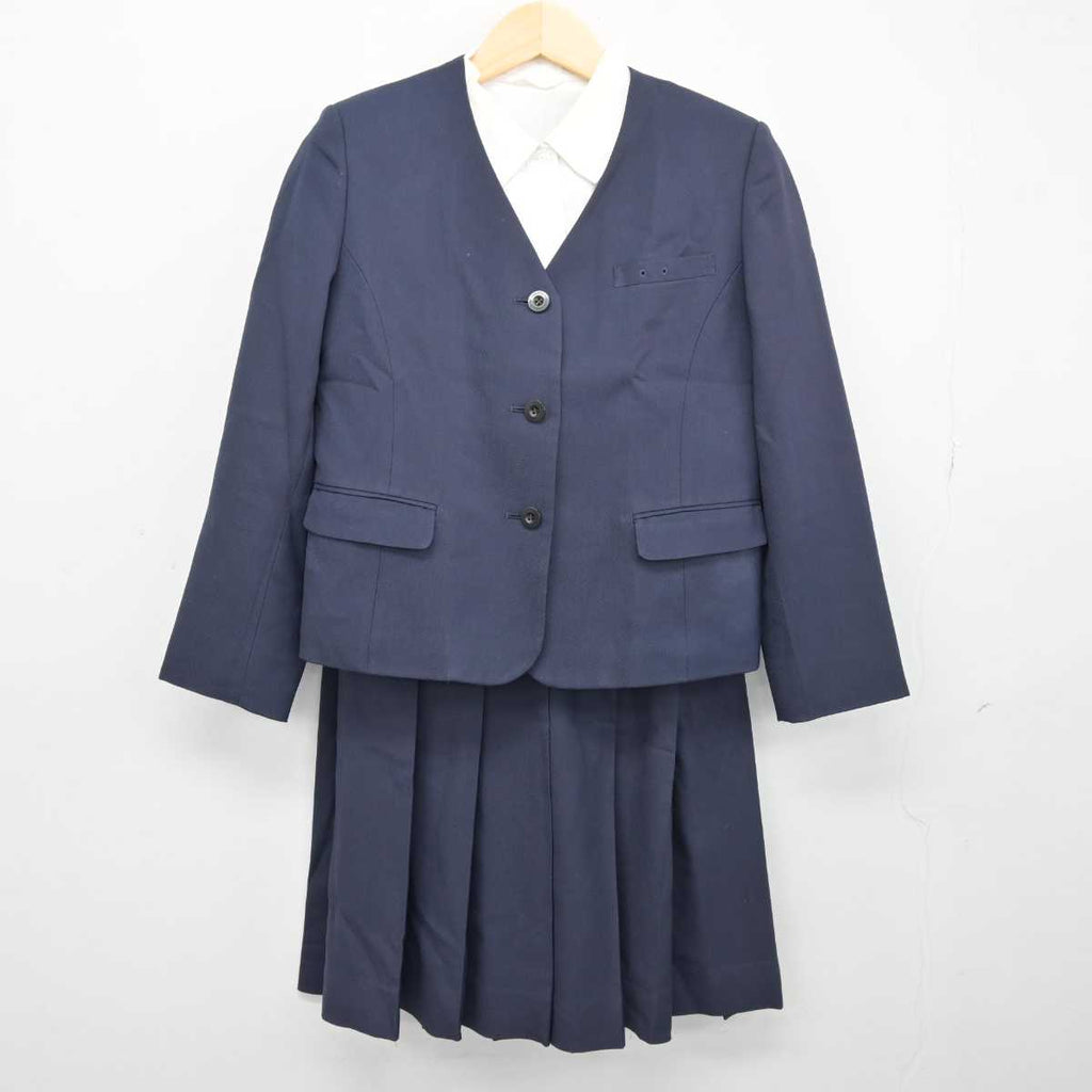 【中古】福岡県 久留米高等学校 女子制服 3点 (ブレザー・シャツ・スカート) sf047941 | 中古制服通販パレイド