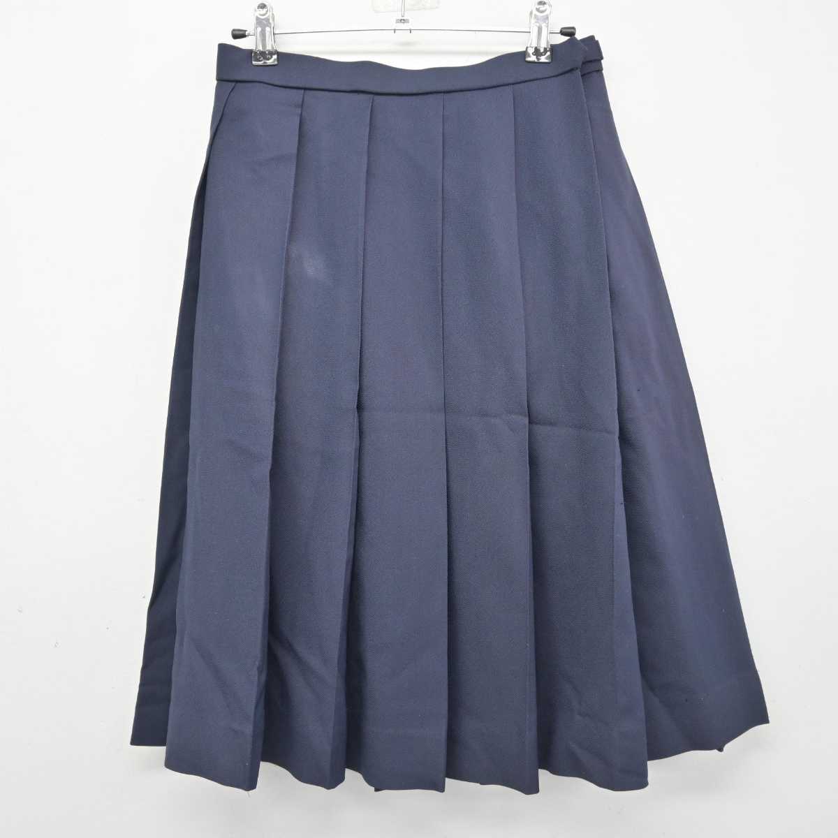 【中古】福岡県 久留米高等学校 女子制服 3点 (ブレザー・シャツ・スカート) sf047941