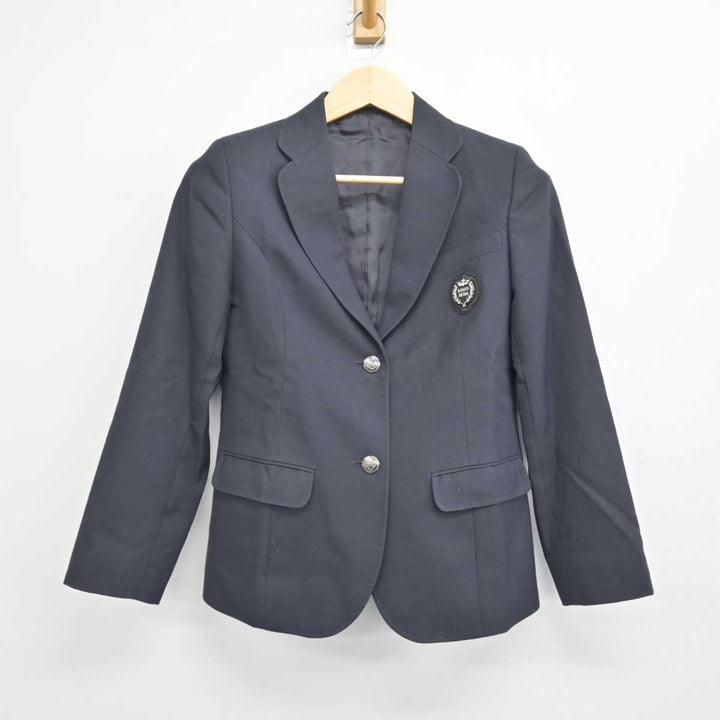 【中古】京都府 京都精華学園高等学校 女子制服 3点 (ブレザー・スカート) sf047948