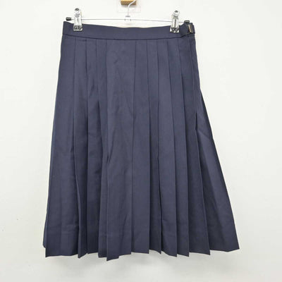 【中古】神奈川県 湘洋中学校 女子制服 2点 (ベスト・スカート) sf047963