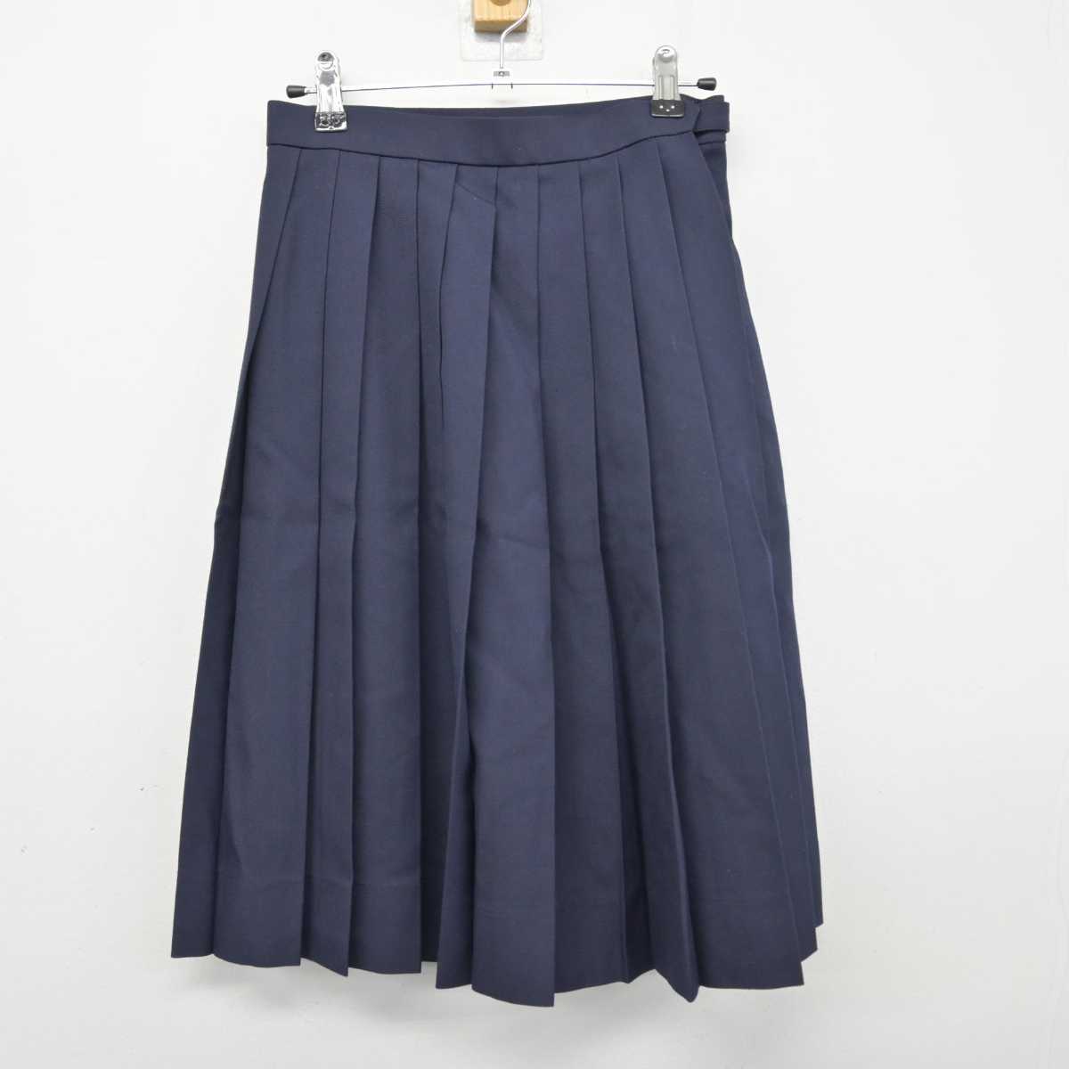 【中古】北海道 帯広市立南町中学校 女子制服 4点 (ブレザー・ベスト・スカート) sf047969