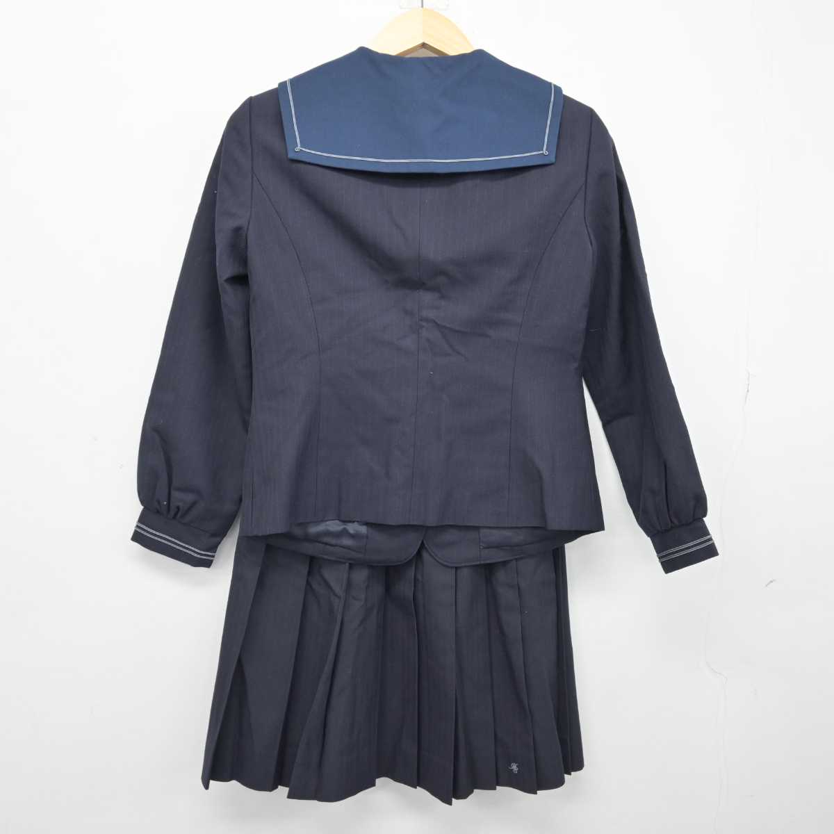 【中古】東京都 晴海総合高等学校 女子制服 3点 (ブレザー・スカート) sf047974