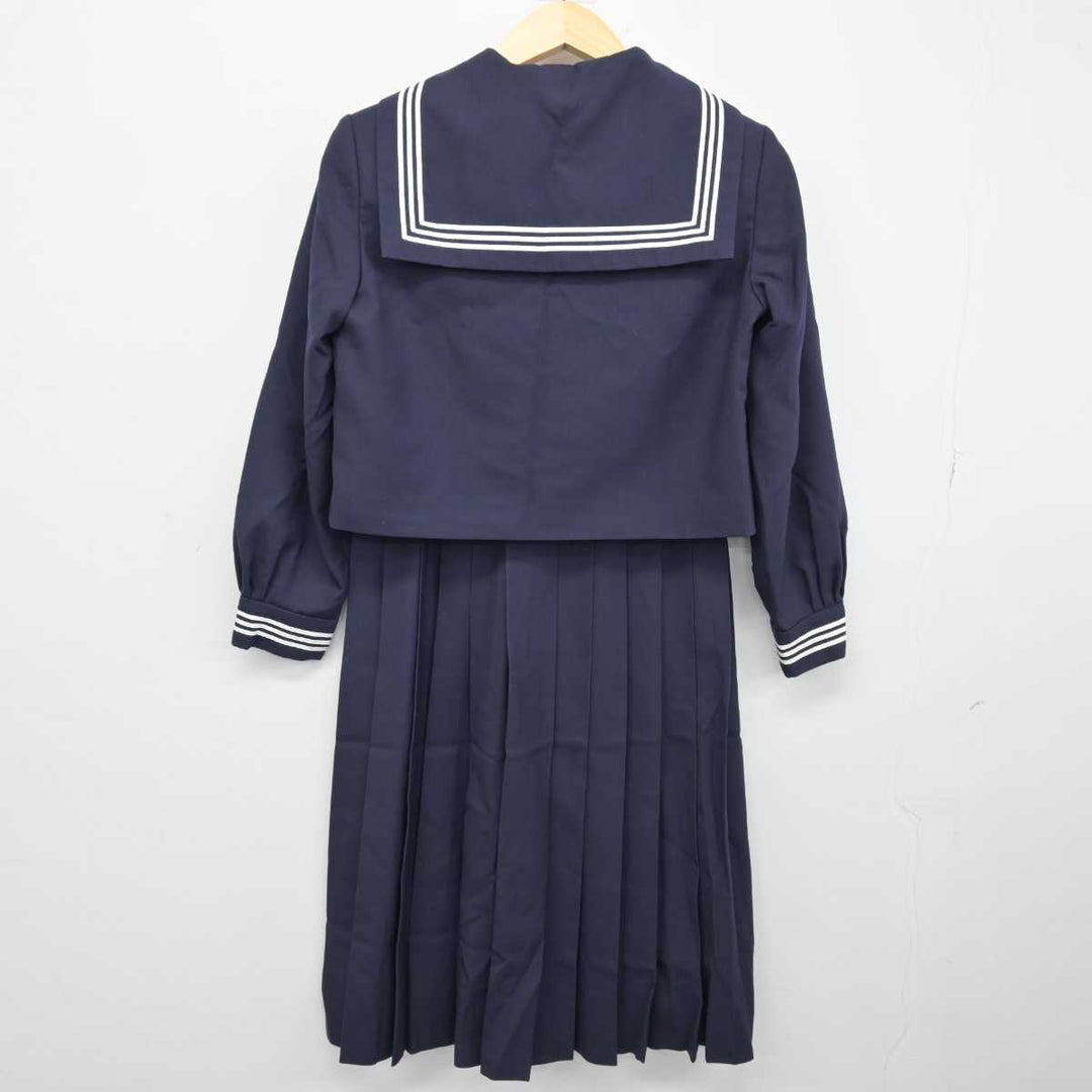 【中古】兵庫県 武庫川女子大学附属高等学校 女子制服 3点 (セーラー服・スカート) sf047978 | 中古制服通販パレイド