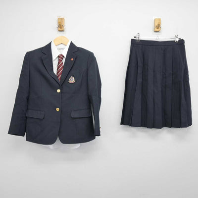 【中古】東京都 東海大学付属高輪台高等学校 女子制服 5点 (ブレザー・シャツ・スカート) sf047985