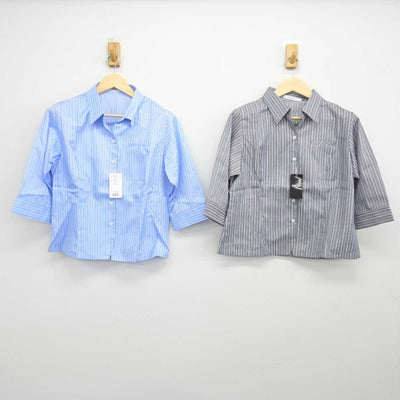 【中古】 事務服 女子制服 2点 (シャツ) sf047994