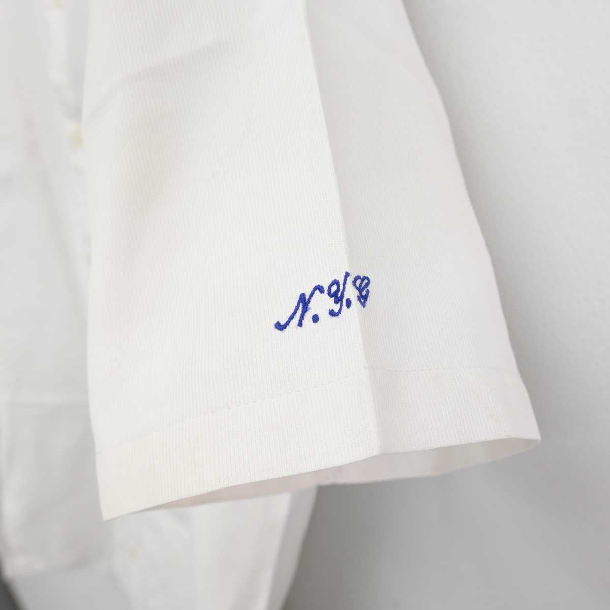 【中古】奈良県 西大和学園中学校高等学校 男子制服 2点 (ニット・シャツ) sf048010