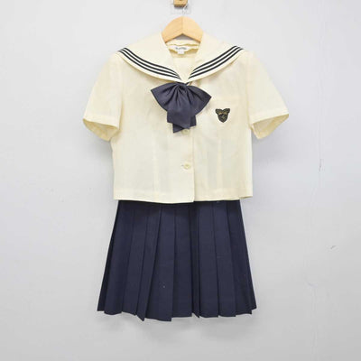 【中古】東京都 淑徳中学校高等学校 女子制服 3点 (セーラー服・スカート) sf048033