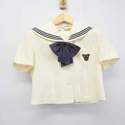 【中古】東京都 淑徳中学校高等学校 女子制服 3点 (セーラー服・スカート) sf048033