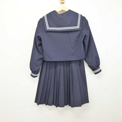 【中古】岐阜県 各務原市立那加中学校 女子制服 3点 (セーラー服・スカート) sf048036