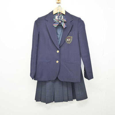 【中古】岐阜県 各務原西高等学校 女子制服 3点 (ブレザー・スカート) sf048038