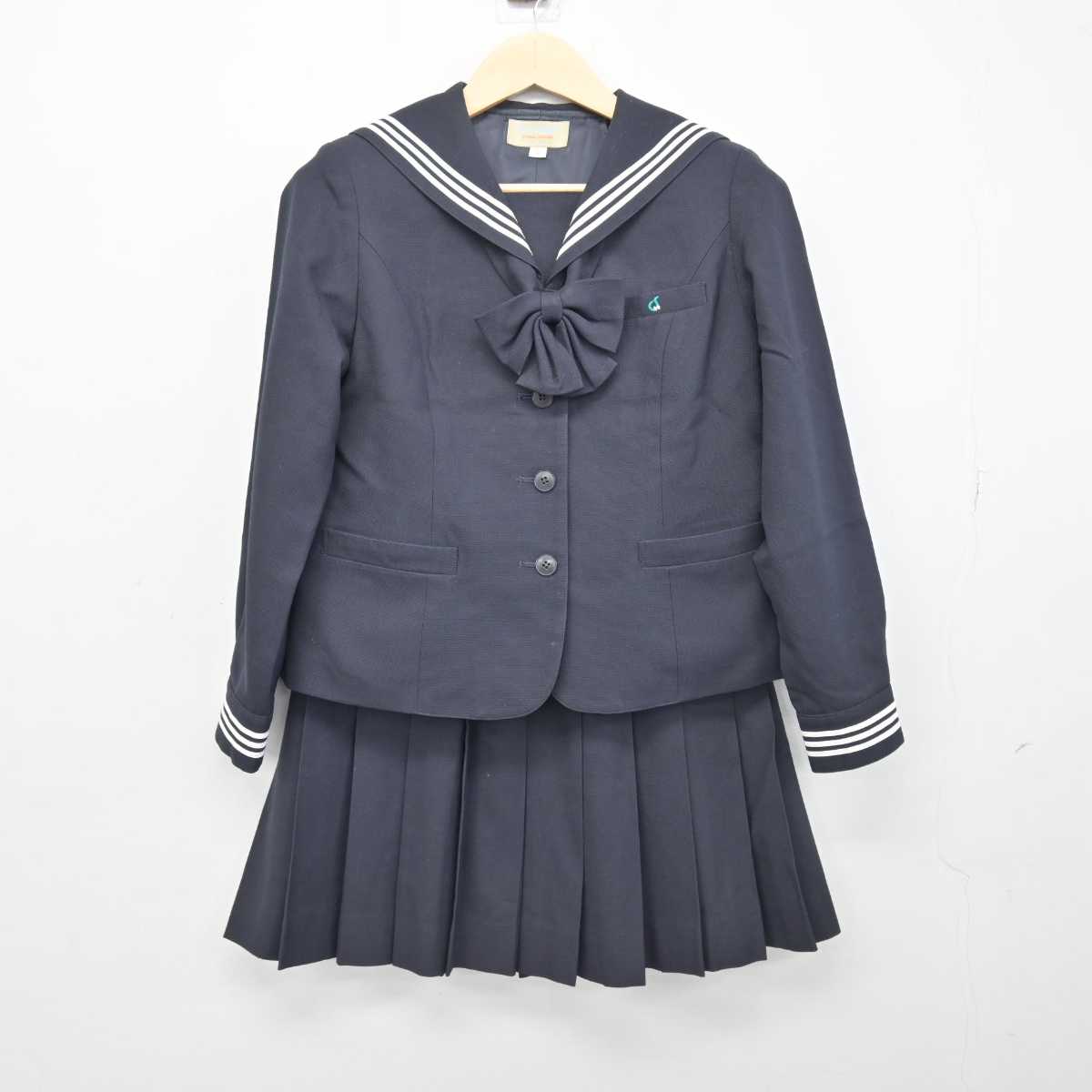 【中古】東京都 大田桜台高等学校 女子制服 3点 (セーラー服・スカート) sf048044